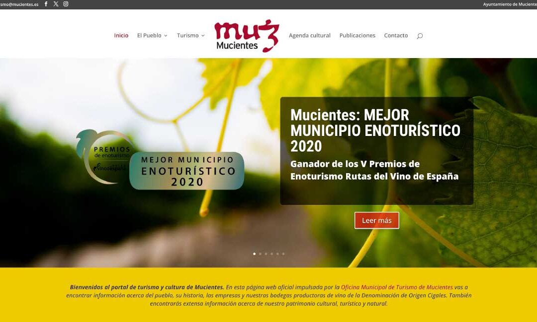 Portal de turismo e información ciudadana para Mucientes – Ayuntamiento de Valladolid