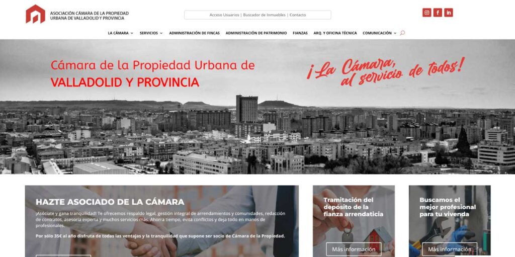 camara propiedad valladolid Inicio