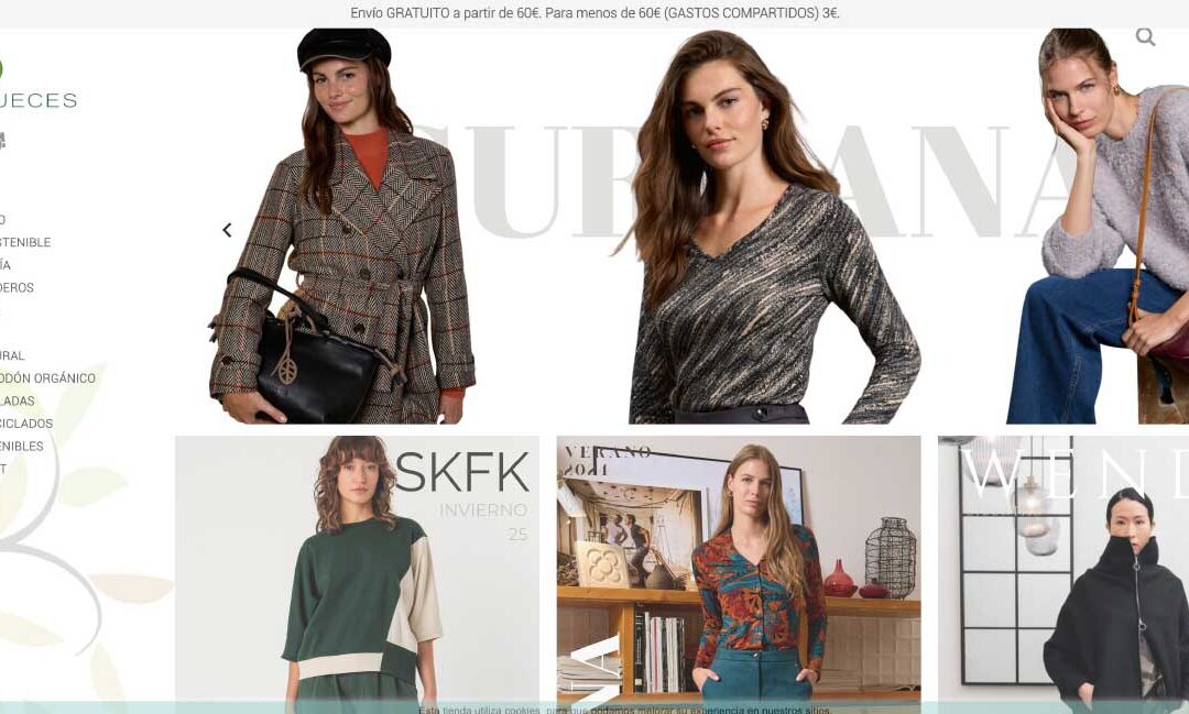Diseño de tienda online para Cascanueces