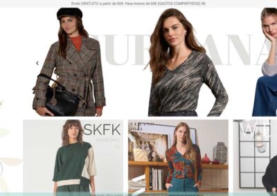 Proyectos Diseño de tienda online para Cascanueces