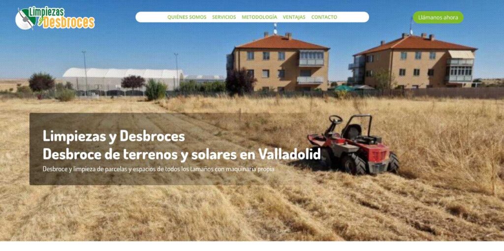 limpiezas y desbroces Inicio