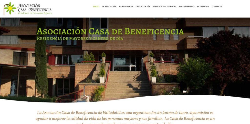 casa beneficencia Inicio
