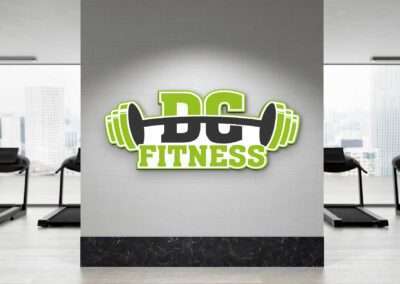 Proyectos Diseño de logotipo para DC Fitness – gimnasio en Valladolid