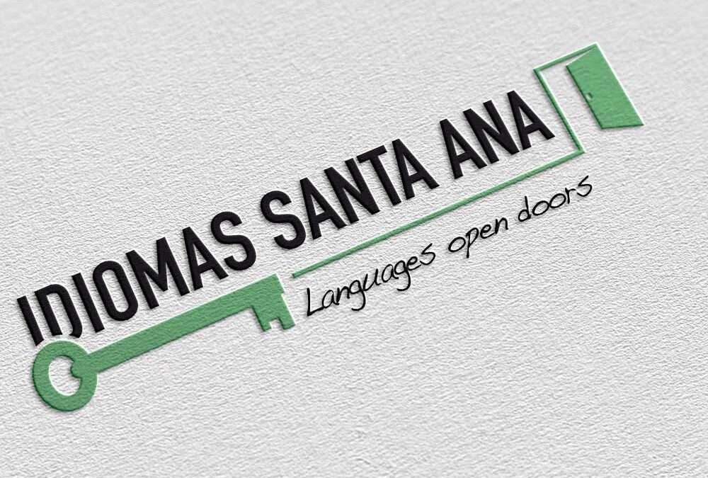 Renovación de logotipo para la Academia de Idiomas Santa Ana (Valladolid)