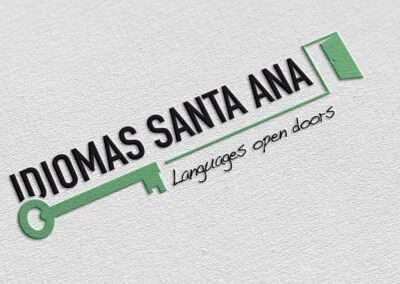 Proyectos Renovación de logotipo para la Academia de Idiomas Santa Ana (Valladolid)