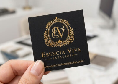 Proyectos Diseño de logotipo para Esencia Viva Espacios – marketing sensorial en Valladolid