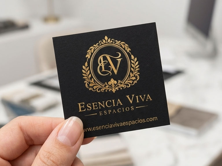Diseño de logotipo para Esencia Viva Espacios – marketing sensorial en Valladolid